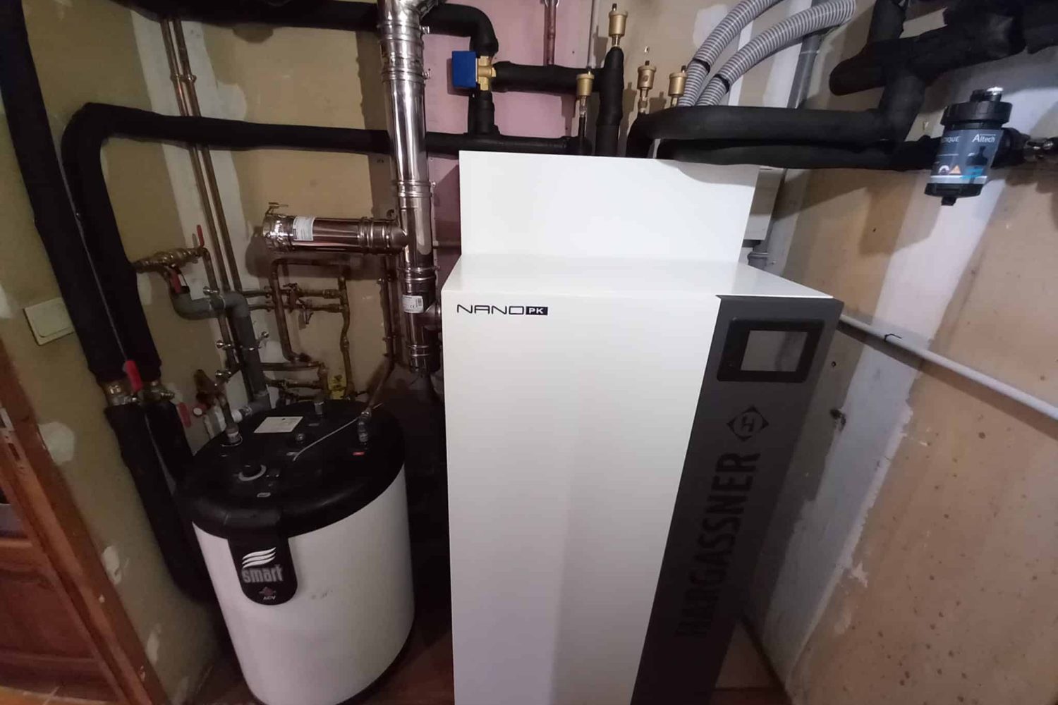 remplacement chaudière fioul par chaudière granulés