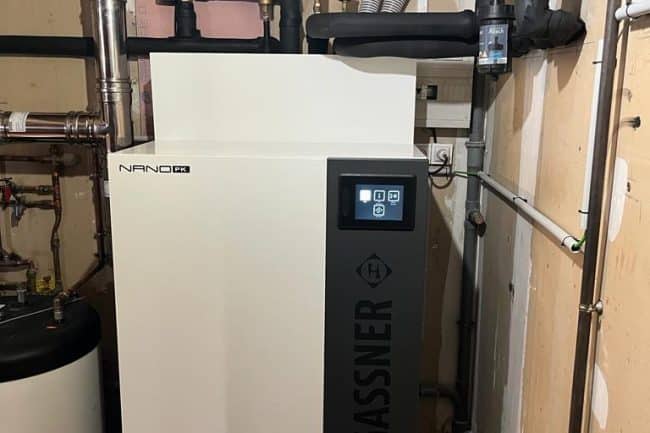 remplacement chaudière fioul par chaudière granulés hargassner