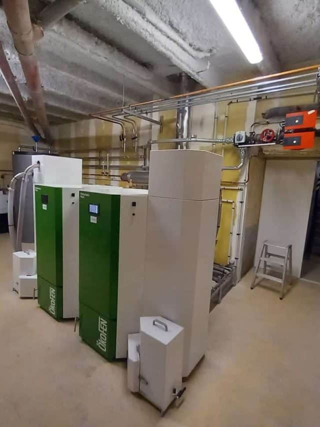 La Tour de Carol : installation de chaudières à granulés ÖkoFEN pour la gare SNCF