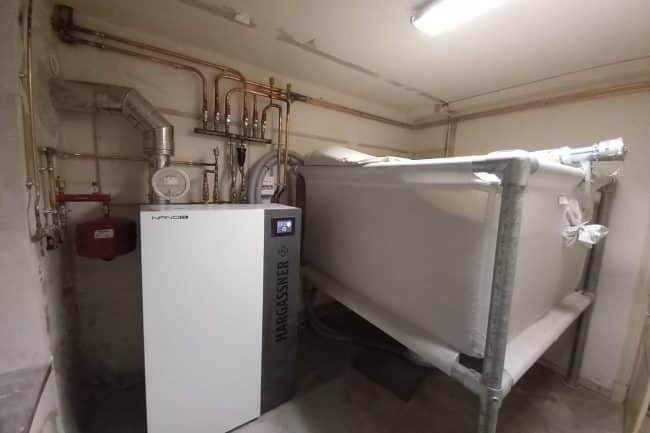 chauffage central chaudière granulés hargassner