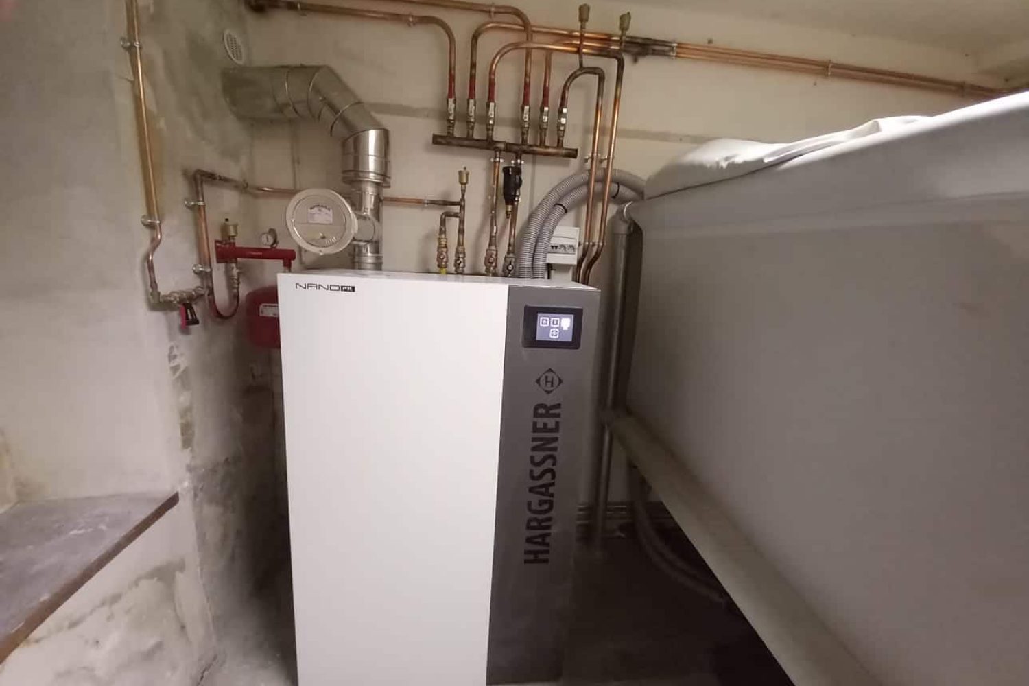 chauffage central chaudiere granules hargassner