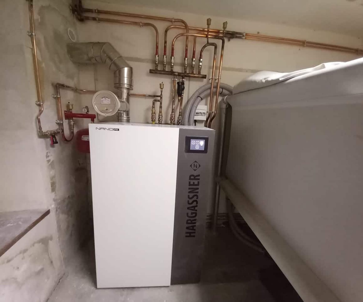 chauffage central chaudiere granules hargassner