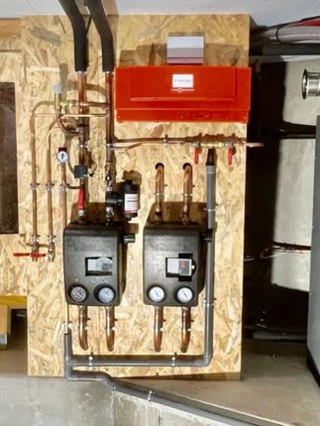 Ax-les-Thermes : installation de chaudière à granulés Viessmann 100 C