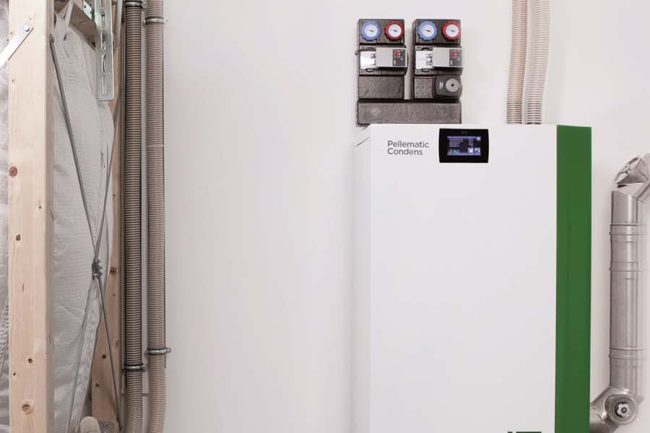 Systèmes de chauffage à pellets d'ÖkoFEN pellematic condensed