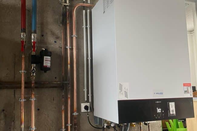 chaudière gaz vitodens mural viessmann