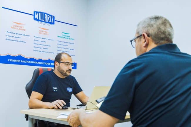 service administratif Millaris